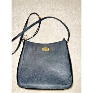 Michael Kors Crossbody Bag Black Leather Purse